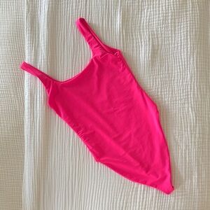 Vibrant Pink One-Piece Swimsuit